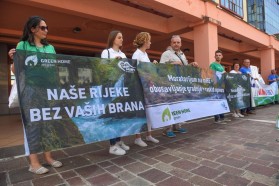 Montenegro: Betroffene Anwohner sowie NGO's zeigten ihren Widerstand gegen Kleinwasserkraftprojekte